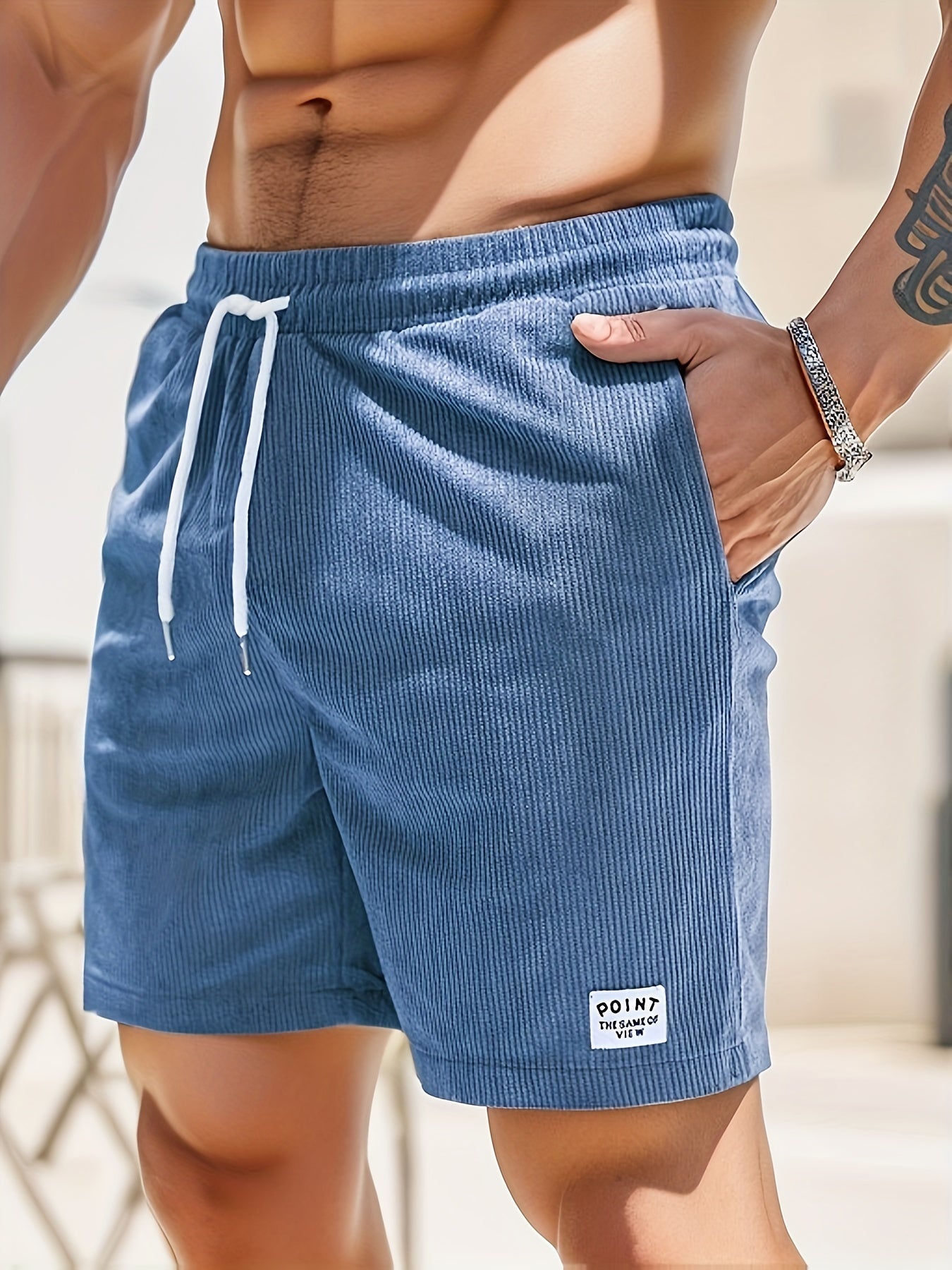 Mike™ - Gestreifte Shorts