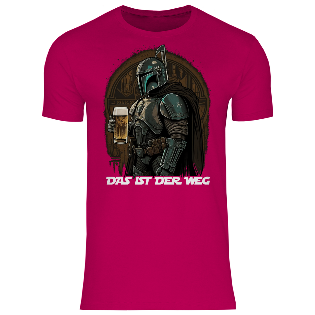 Karl – Mandalorian Bier Spaß Herren T-Shirt