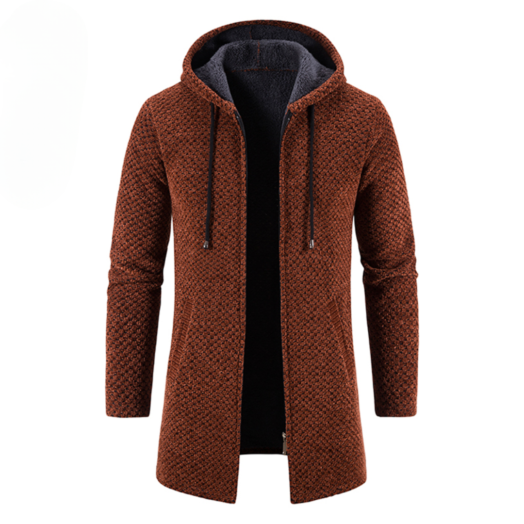 Stilvolle Luxus-Strickjacke für Männer