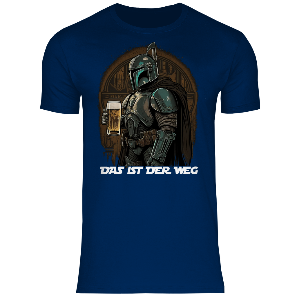 Karl – Mandalorian Bier Spaß Herren T-Shirt