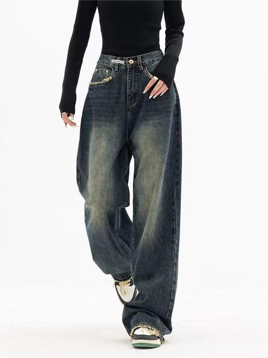 Natalie – Vintage Baggy-Jeans im Boyfriend-Stil