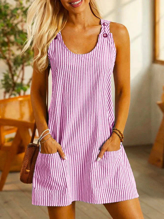 Macy™- SommerStripe gestreiftes Kleid