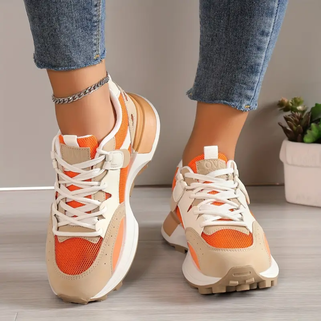 Lea's™- Trendige Farbblock-Turnschuhe für Frauen