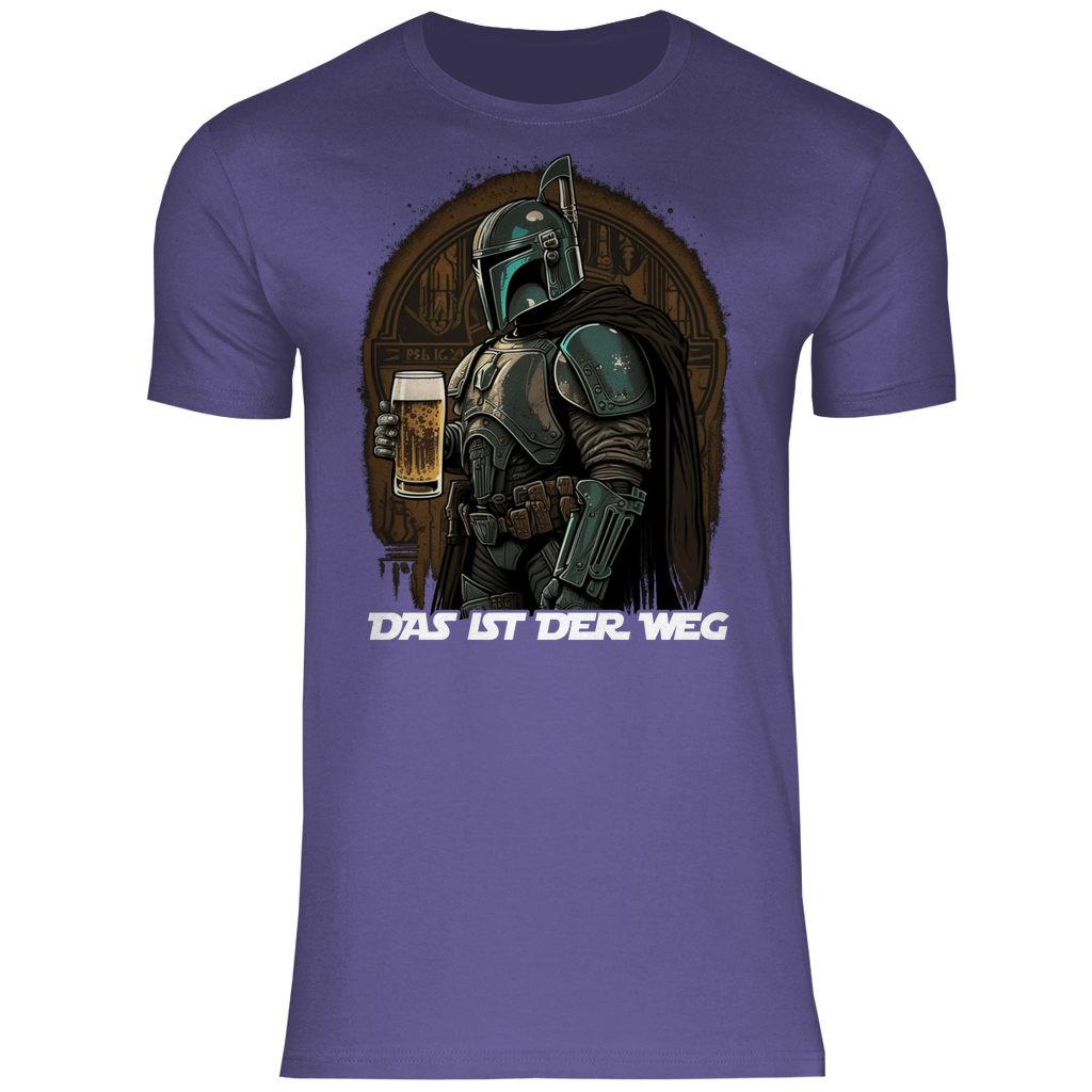 Karl – Mandalorian Bier Spaß Herren T-Shirt