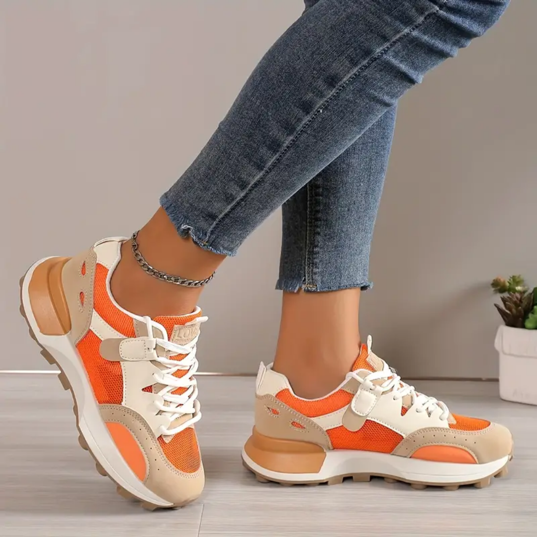 Lea's™- Trendige Farbblock-Turnschuhe für Frauen