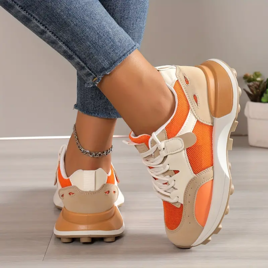 Lea's™- Trendige Farbblock-Turnschuhe für Frauen