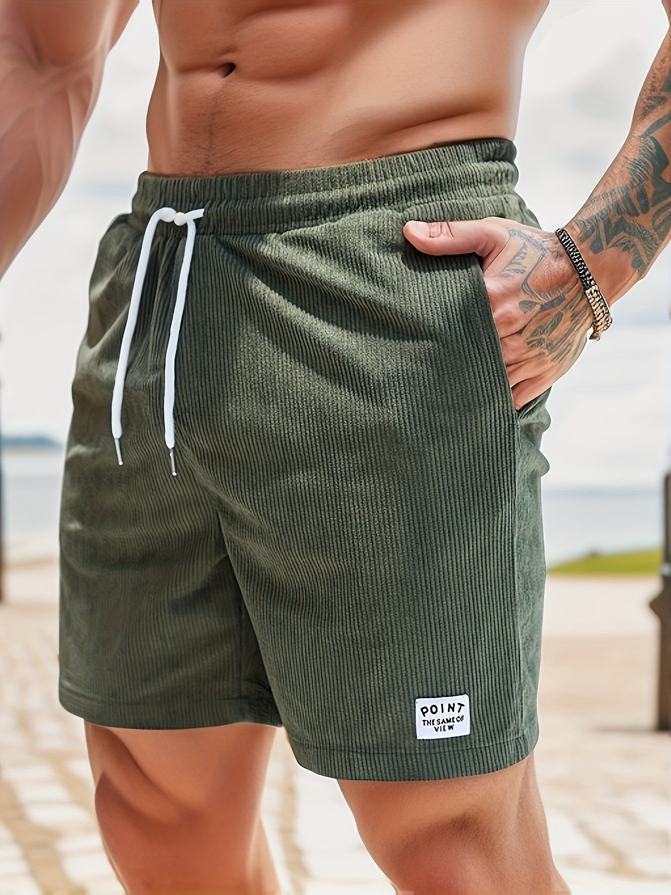 Mike™ - Gestreifte Shorts