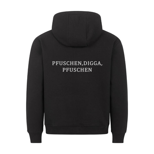 Ronald – Unisex Minimalistischer Hoodie mit Rückendruck