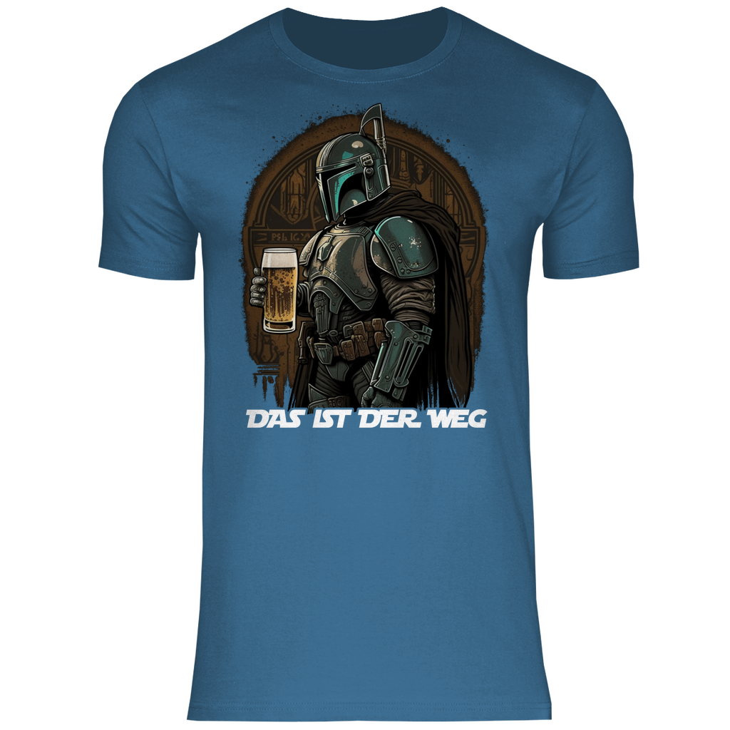 Karl – Mandalorian Bier Spaß Herren T-Shirt