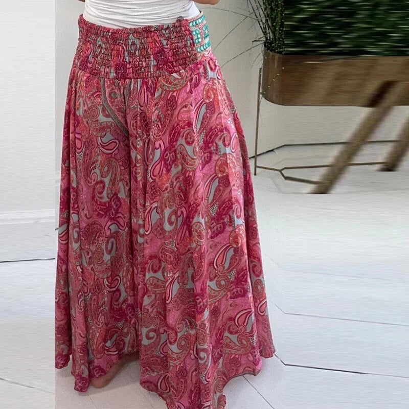 Heidi™- Leichte Hose mit Paisley-Druck