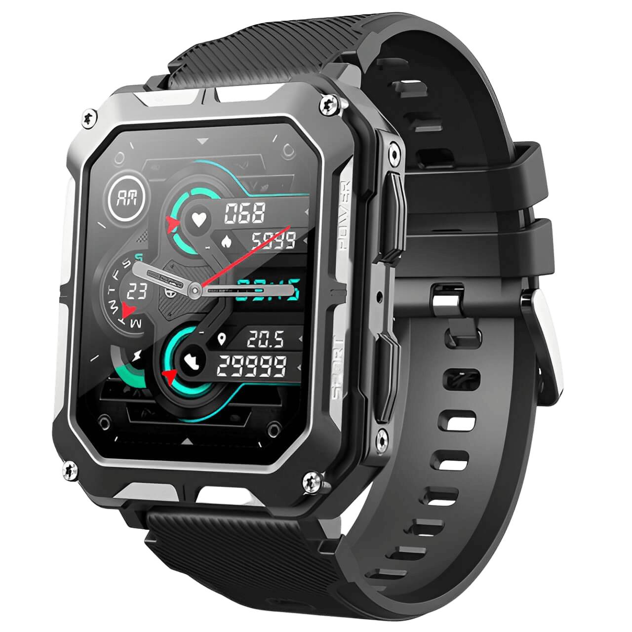 Joseph – Herren Wasserdichte Smartwatch mit Fortschrittlichen Funktionen