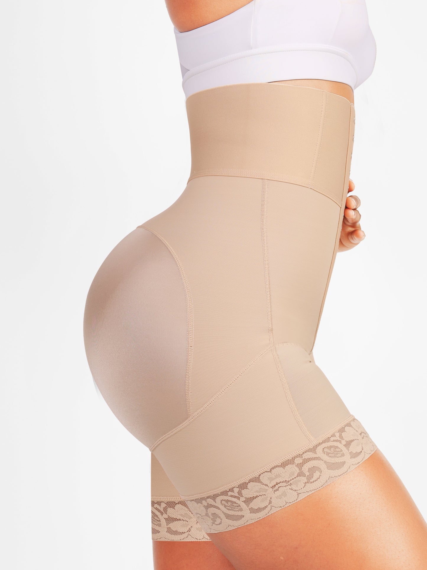 Juliet – Damen High-Waist Mieder mit Stäbchen