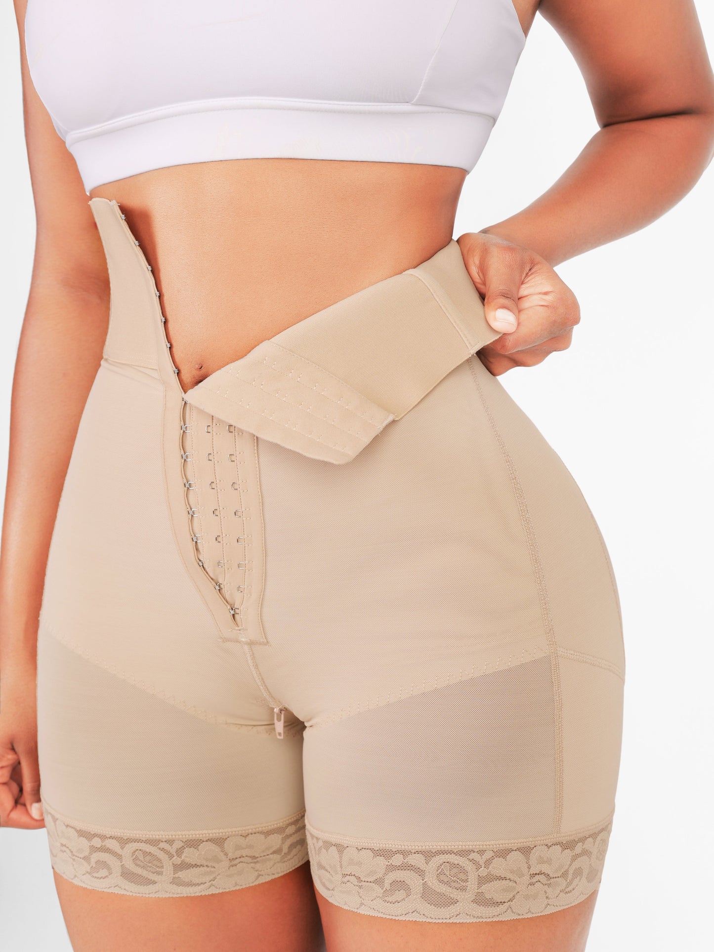 Juliet – Damen High-Waist Mieder mit Stäbchen