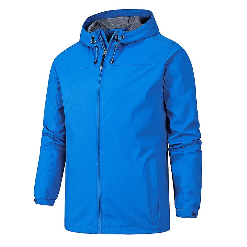 Jacob – Wasserdichte Herrenjacke mit Kapuze für Outdoor-Sportarten