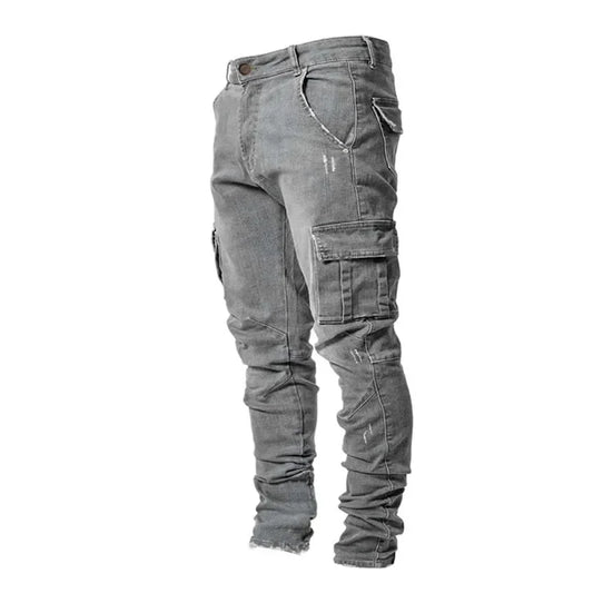 Christian – Schlanke Herren-Jeans-Cargohose