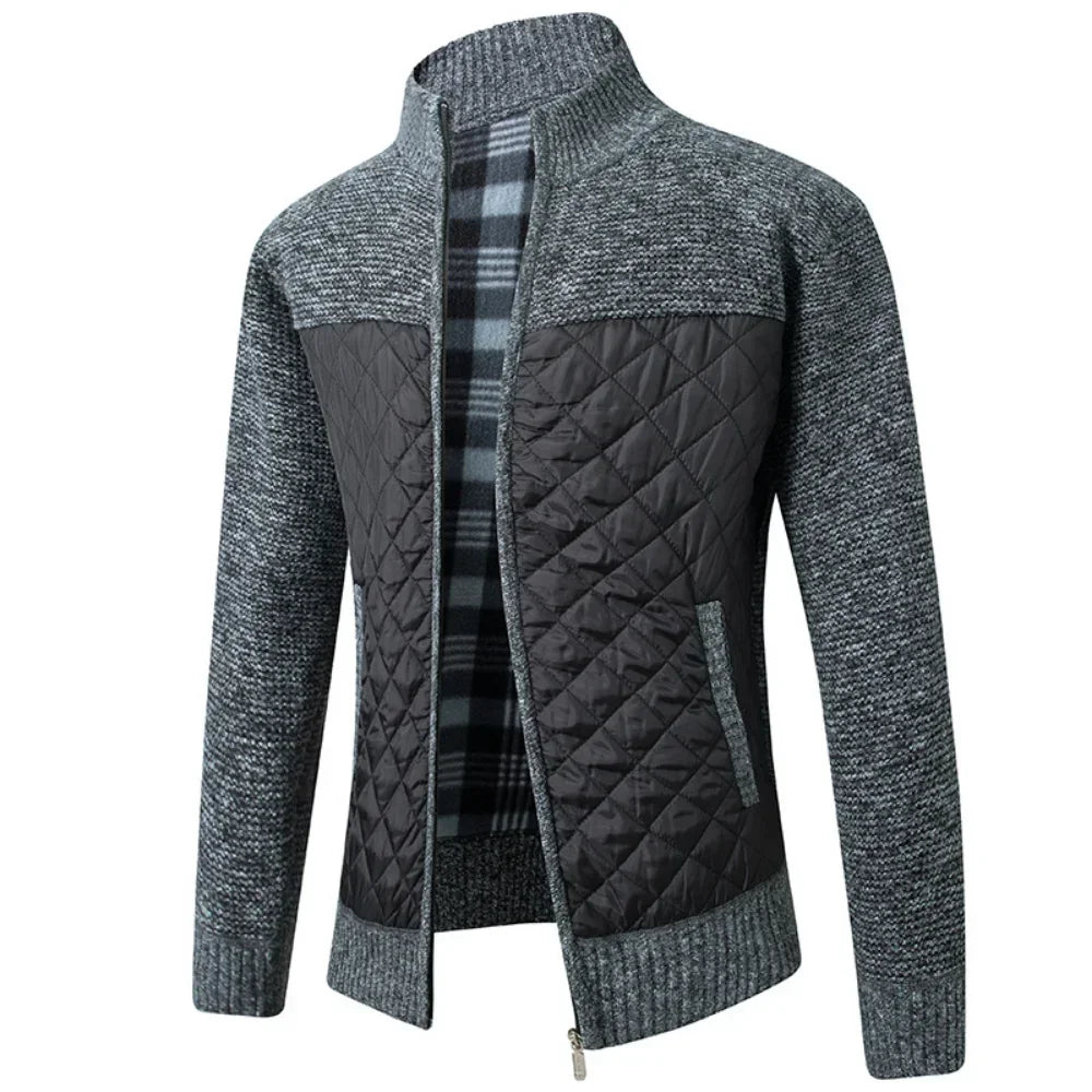 Lee – Herrenjacke mit hohem Kragen und Reißverschluss, warmer Pullover für Herbst und Winter