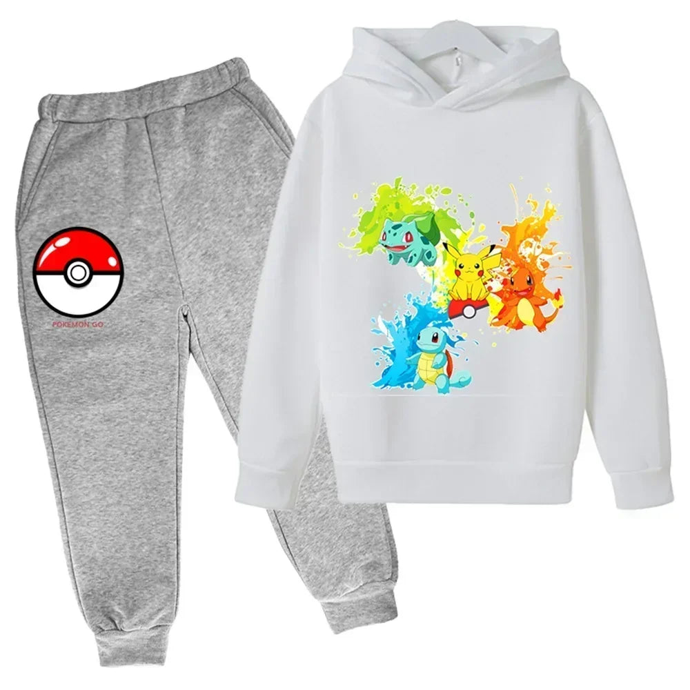 Brenda – Pikachu Kinder Hoodie und Hosen Set für maximalen Komfort & Stil