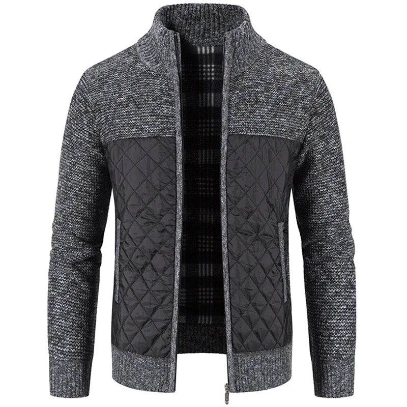 Lee – Herrenjacke mit hohem Kragen und Reißverschluss, warmer Pullover für Herbst und Winter