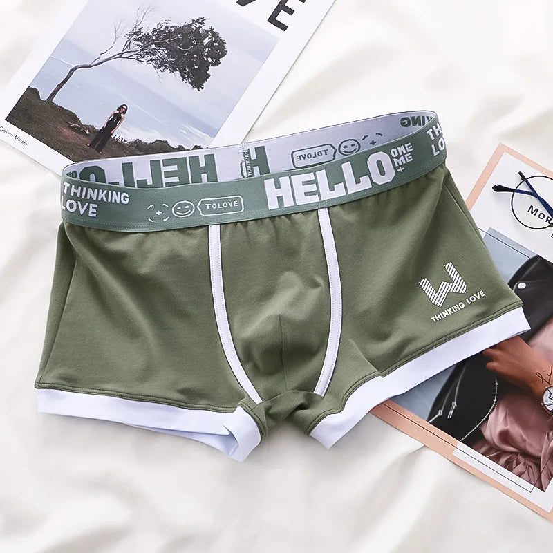 Brett – Atmungsaktive Baumwoll-Boxershorts für Herren