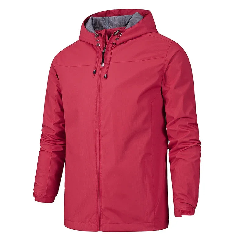 Jacob – Wasserdichte Herrenjacke mit Kapuze für Outdoor-Sportarten