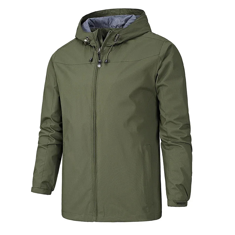 Jacob – Wasserdichte Herrenjacke mit Kapuze für Outdoor-Sportarten