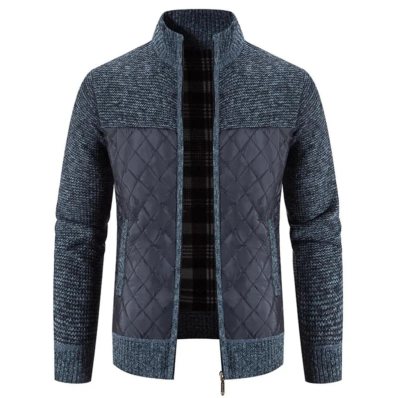 Lee – Herrenjacke mit hohem Kragen und Reißverschluss, warmer Pullover für Herbst und Winter