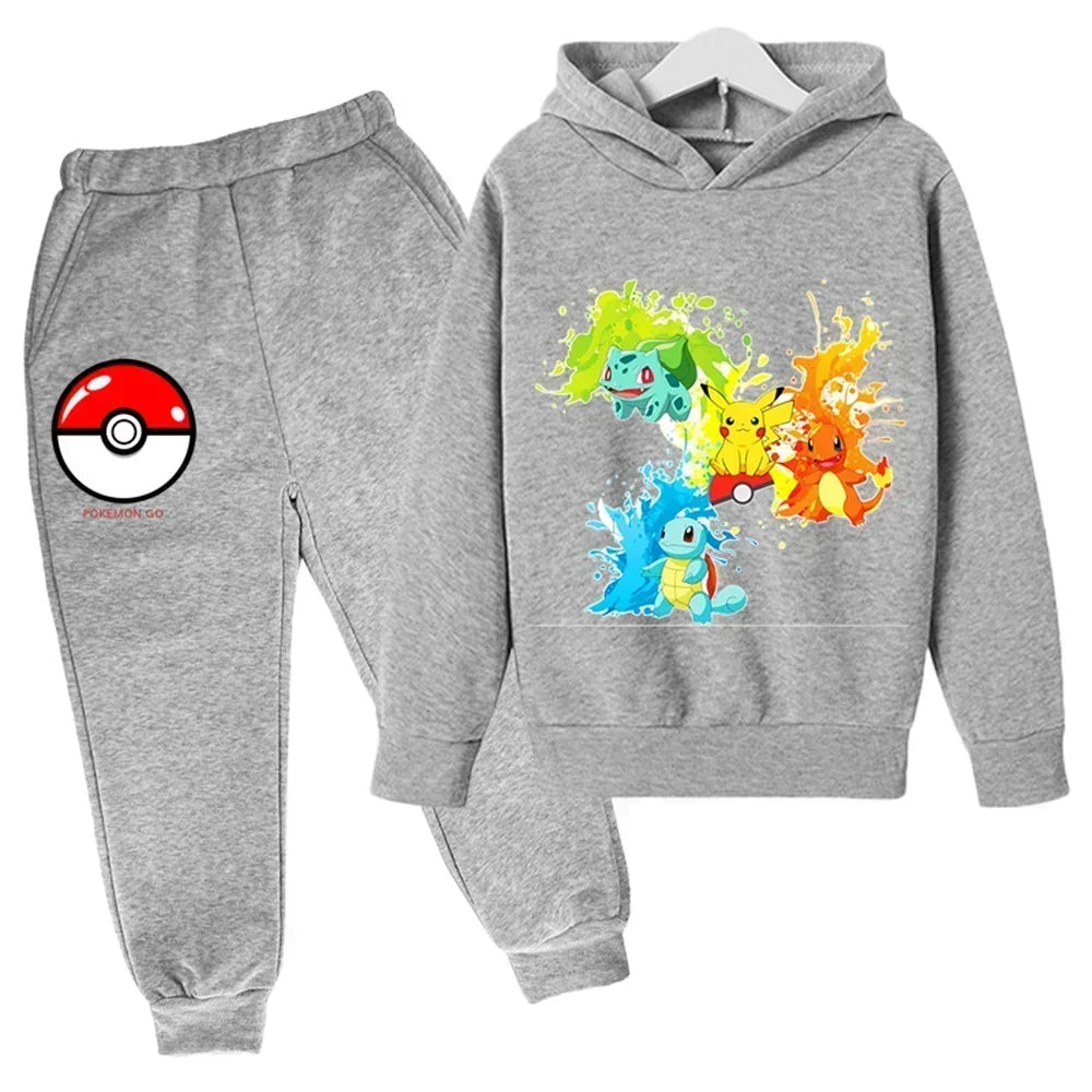 Brenda – Pikachu Kinder Hoodie und Hosen Set für maximalen Komfort & Stil