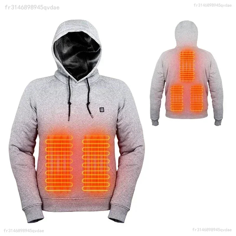 Norman – USB Beheizter Winter Hoodie für Herren