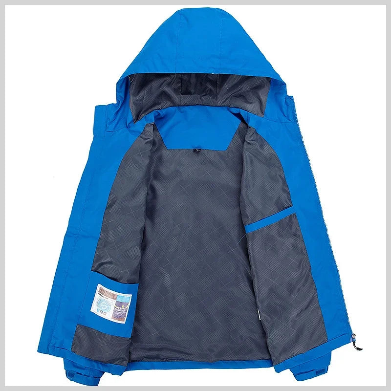 Jacob – Wasserdichte Herrenjacke mit Kapuze für Outdoor-Sportarten