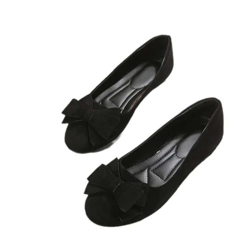 Patricia – Elegante Damenflats mit Schleifenakzent