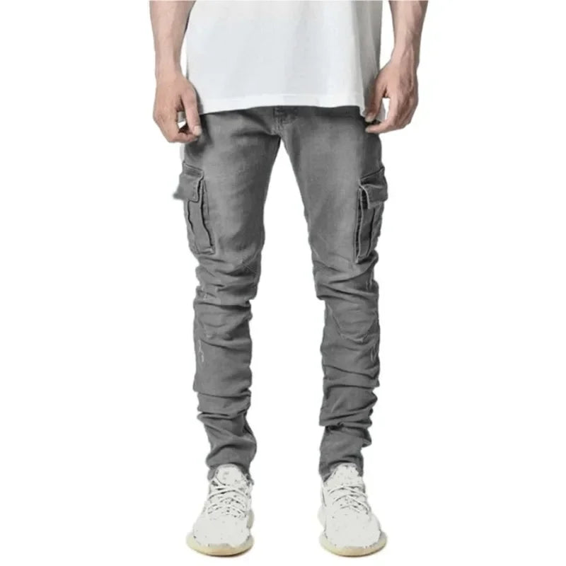 Christian – Schlanke Herren-Jeans-Cargohose