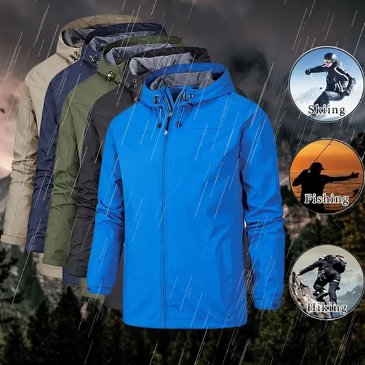 Bobby – Herren Outdoor-Windjacke für Frühling und Herbst – Wasserdicht und Atmungsaktiv