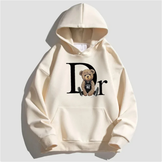 Amanda – Unisex Hoodie mit Teddy-Design