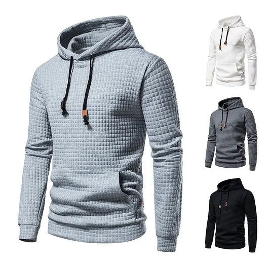 Matt – Herren Kapuzenpullover aus Jacquard