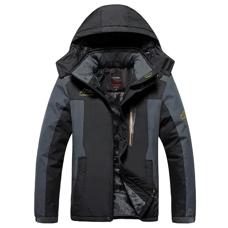 Raymond – Dicke, warme Herren-Winterjacke mit Kapuze