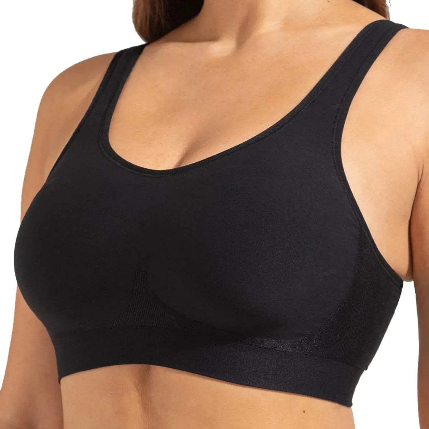 Melanie – Glänzendes Seiden-Shape-Top für Damen