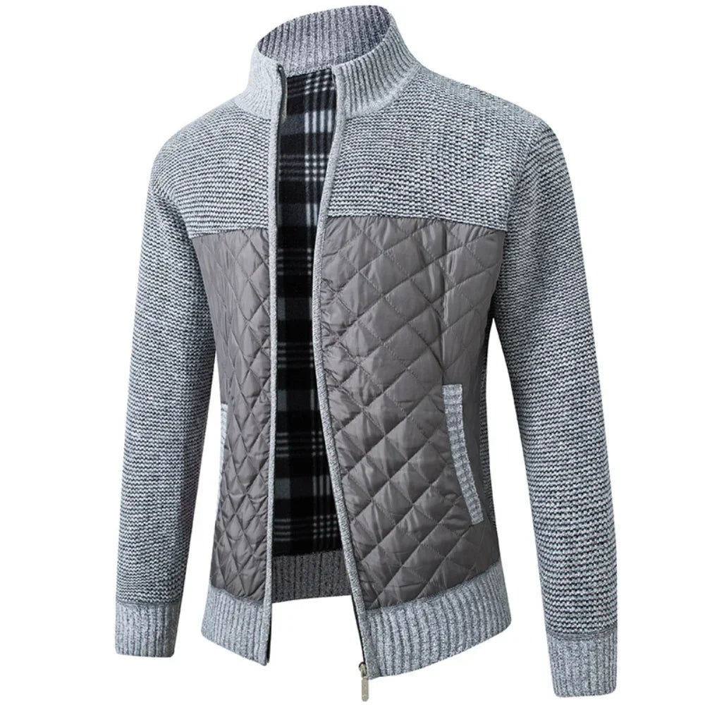 Lee – Herrenjacke mit hohem Kragen und Reißverschluss, warmer Pullover für Herbst und Winter