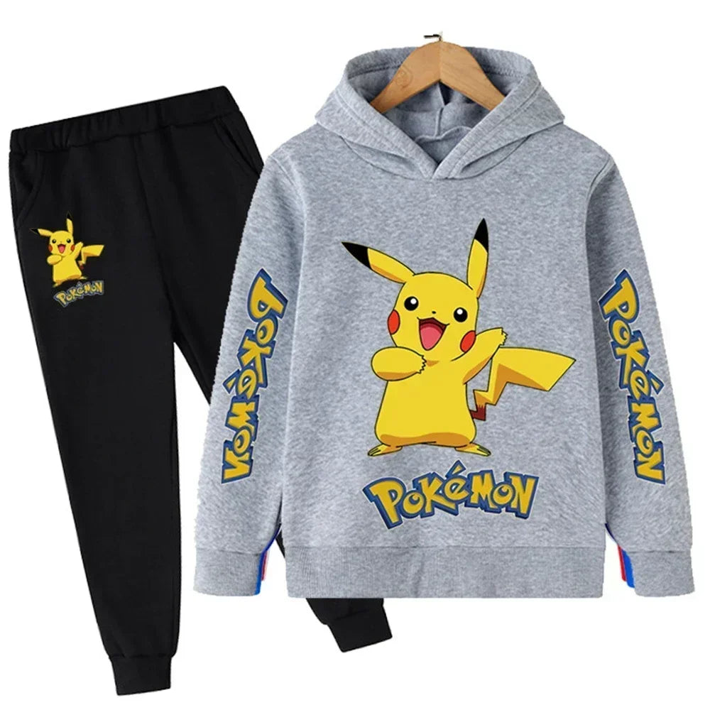 Brenda – Pikachu Kinder Hoodie und Hosen Set für maximalen Komfort & Stil