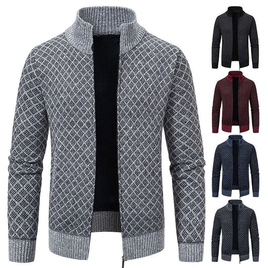 Jordan – Warme Herren-Winterstrickjacke