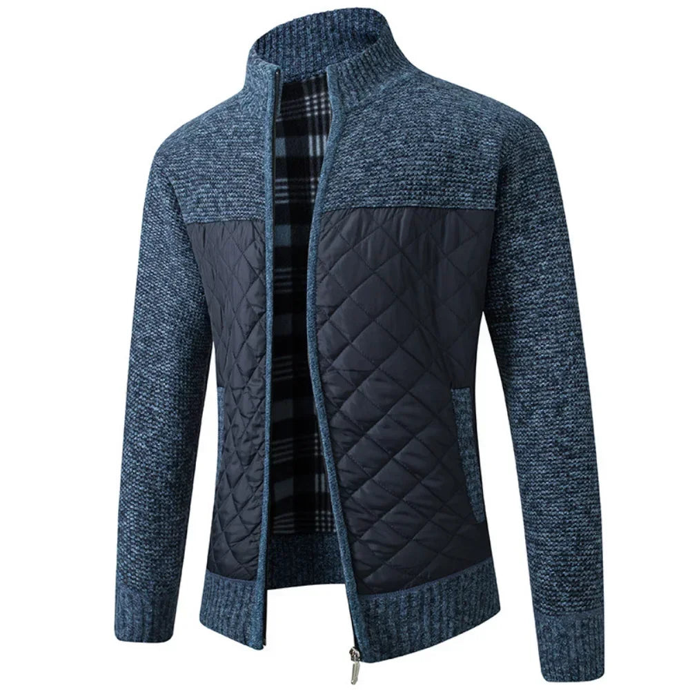 Lee – Herrenjacke mit hohem Kragen und Reißverschluss, warmer Pullover für Herbst und Winter