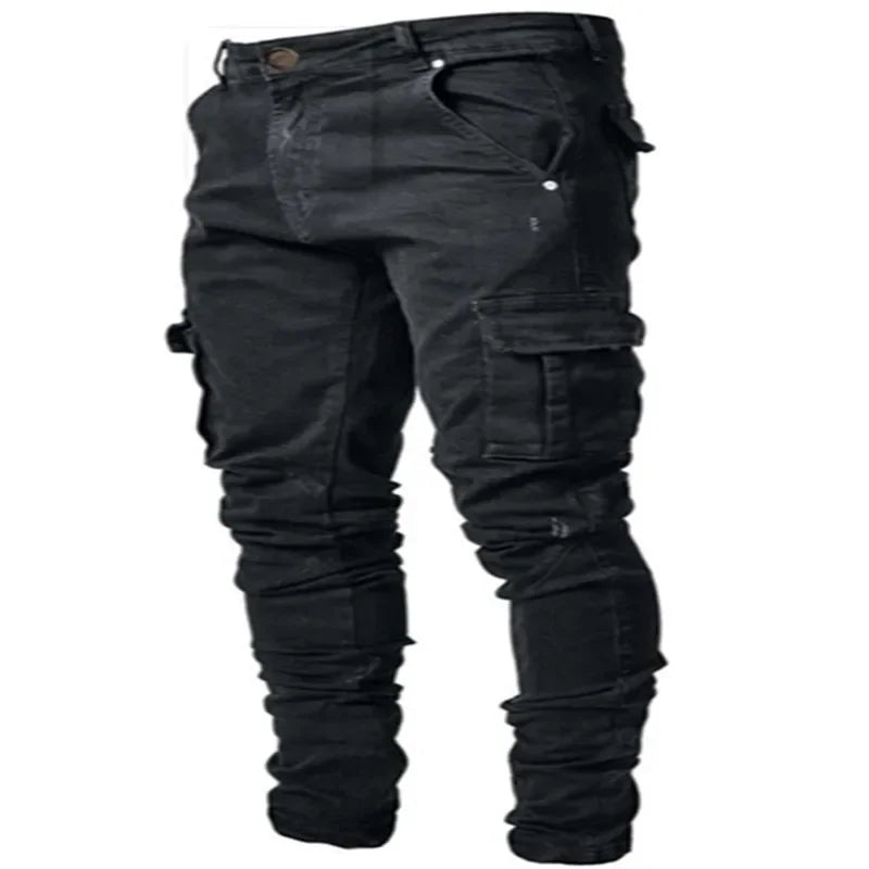 Christian – Schlanke Herren-Jeans-Cargohose