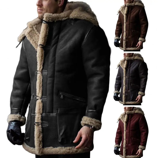 Winston – Herren Retro Kapuzen-Winterjacke