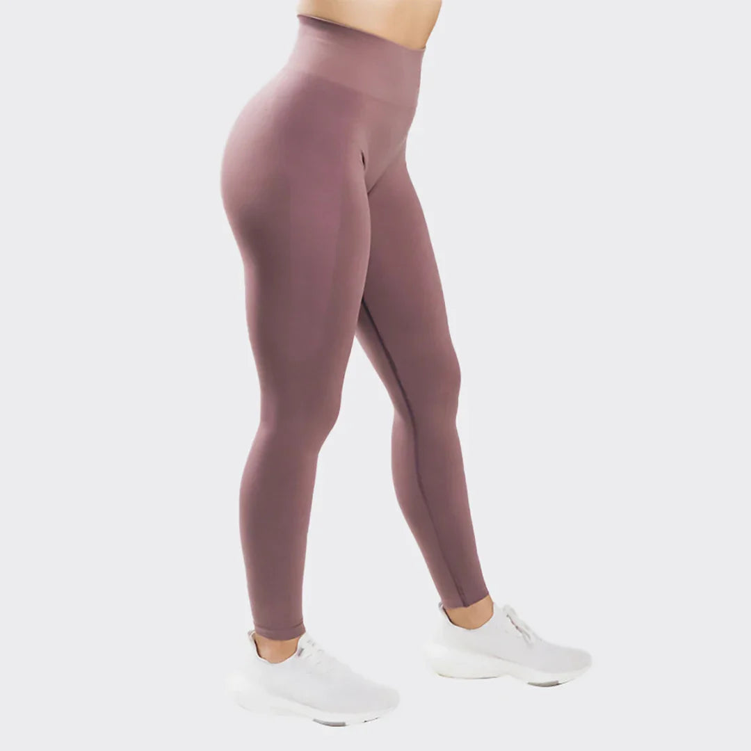 Jessica – Damen Yoga-Leggings mit gerafftem Bund