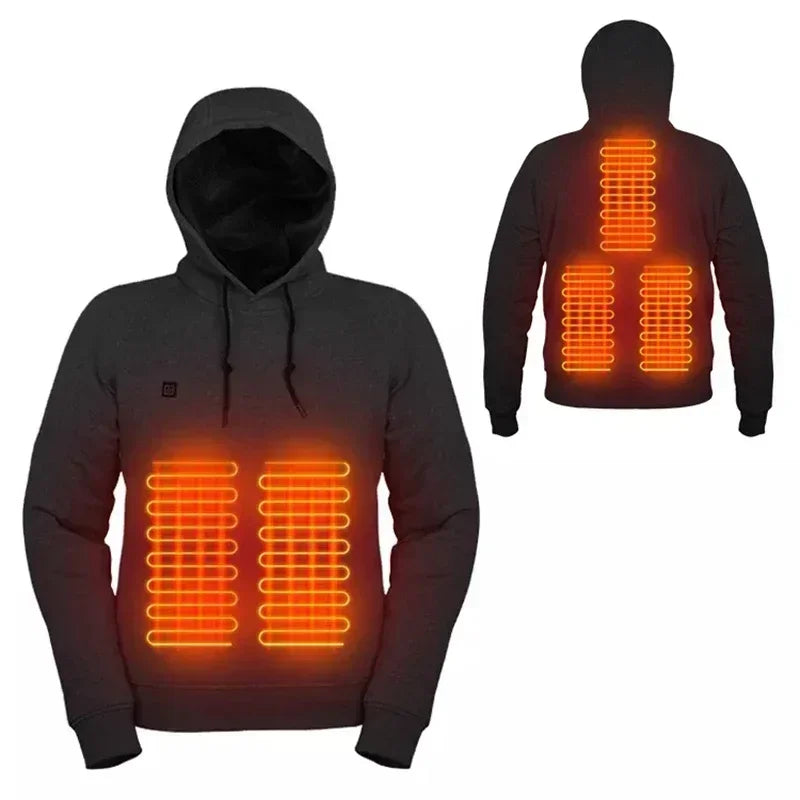 Norman – USB Beheizter Winter Hoodie für Herren