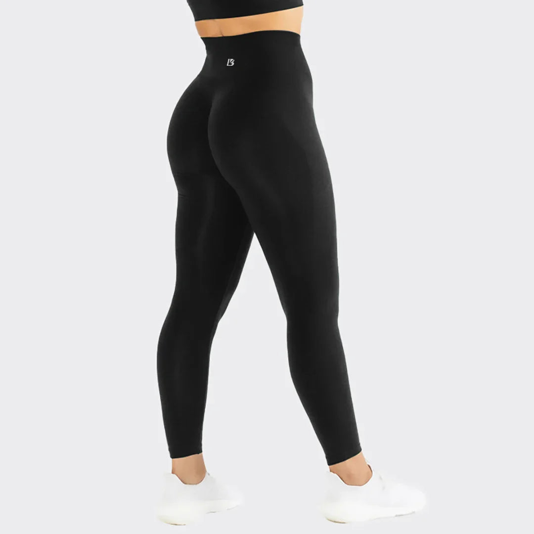 Jessica – Damen Yoga-Leggings mit gerafftem Bund