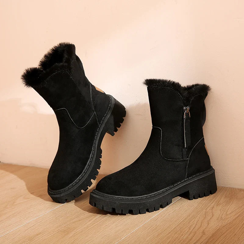 Sue – Damen Schneestiefel mit Plüschfutter