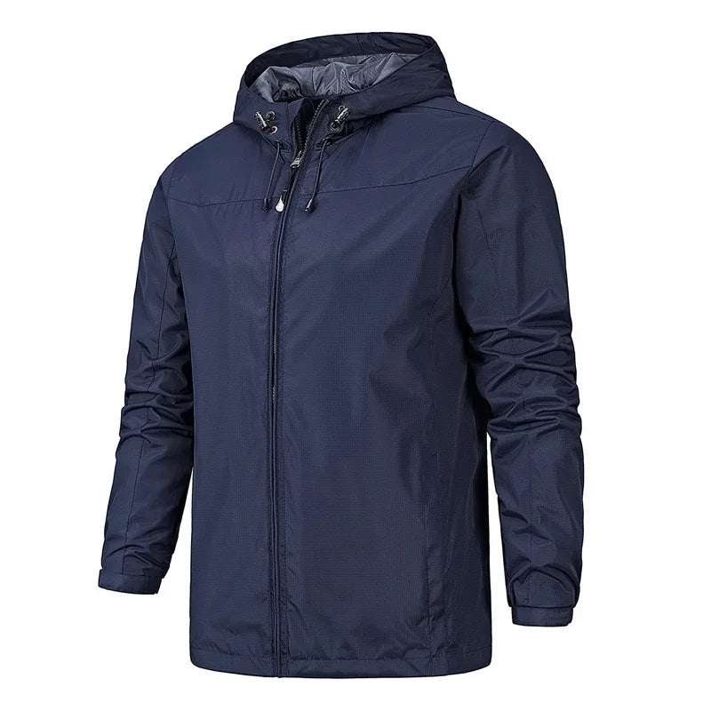 Jacob – Wasserdichte Herrenjacke mit Kapuze für Outdoor-Sportarten