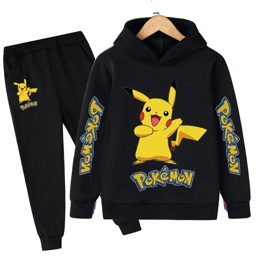 Brenda – Pikachu Kinder Hoodie und Hosen Set für maximalen Komfort & Stil