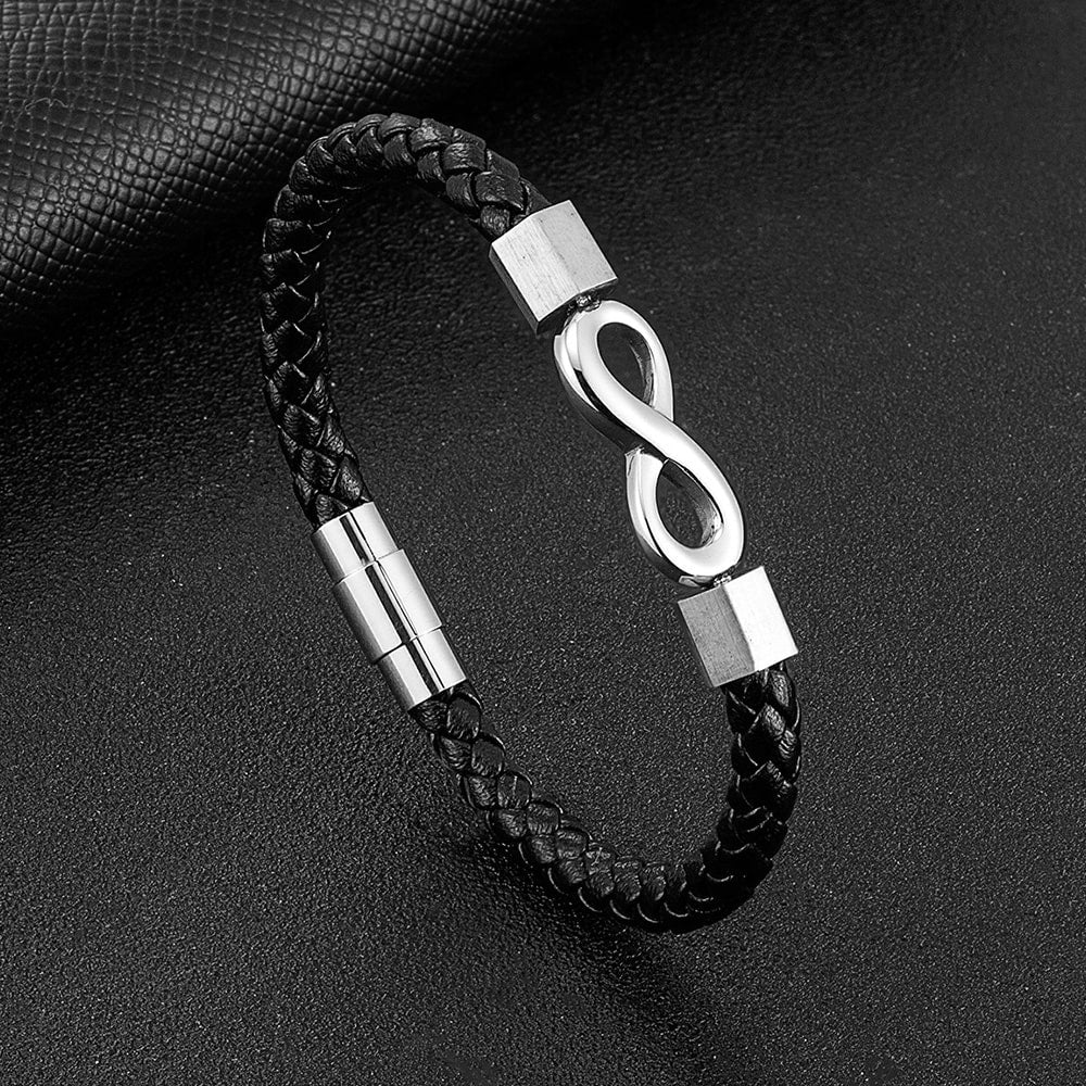 Samuel – Herrenarmband mit Unendlichkeitssymbol