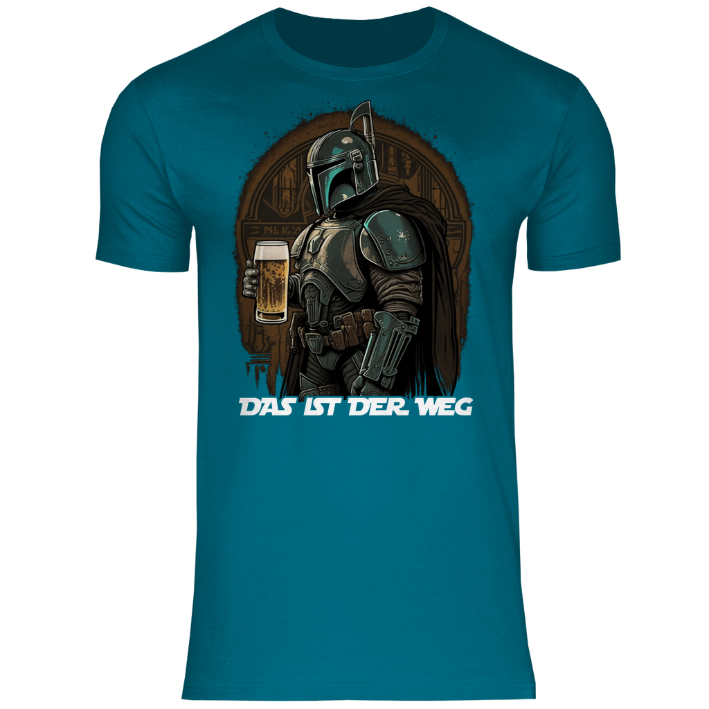 Karl – Mandalorian Bier Spaß Herren T-Shirt